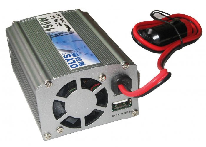 Brand new Mini Car Power Inverter 150W DC to AC Power Inverter PI1512-USB