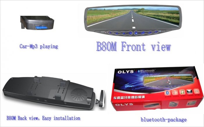 OLYS B80-M car Bluetooth hands-free Products