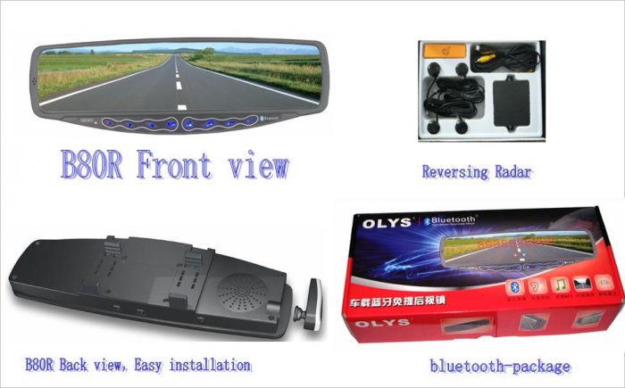OLYS B80-R car Bluetooth hands-free Products