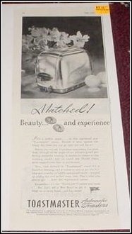 1945 Toastmaster Toaster ad
