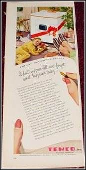 1953 Temco Dryer ad