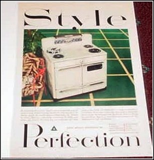 Perfection Electric Range ad