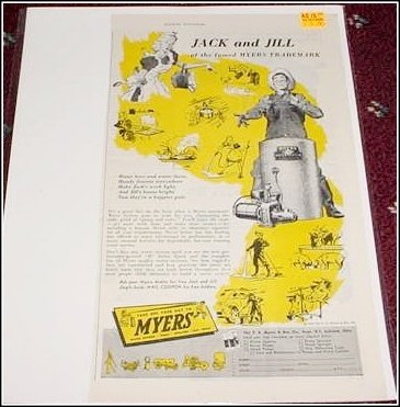 1946 Meyers Water Pump ad