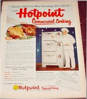 1952 Hotpoint Comercial Oven ad