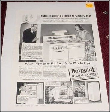 1941 Hotpoint ad