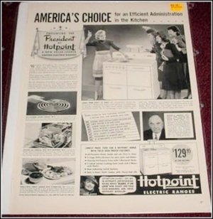 1940 Hotpoint ad