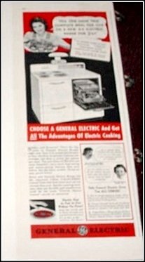 1940 GE Electric Range ad #4