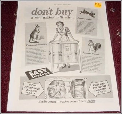 1948 Easy Washing Machine ad