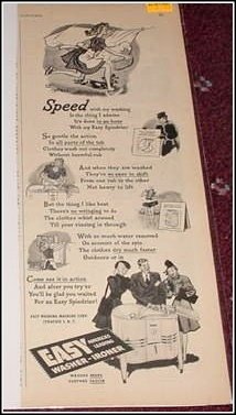 1946 Easy Washing Machine ad