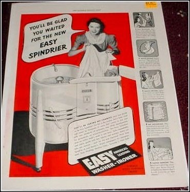 1946 Easy Washing Machine ad