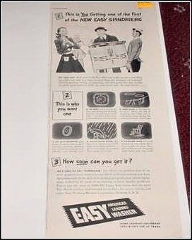 1944 Easy Washing Machine ad