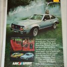 1979 American Motors Spirit DL car ad 1979 American Motors Spirit DL car ad