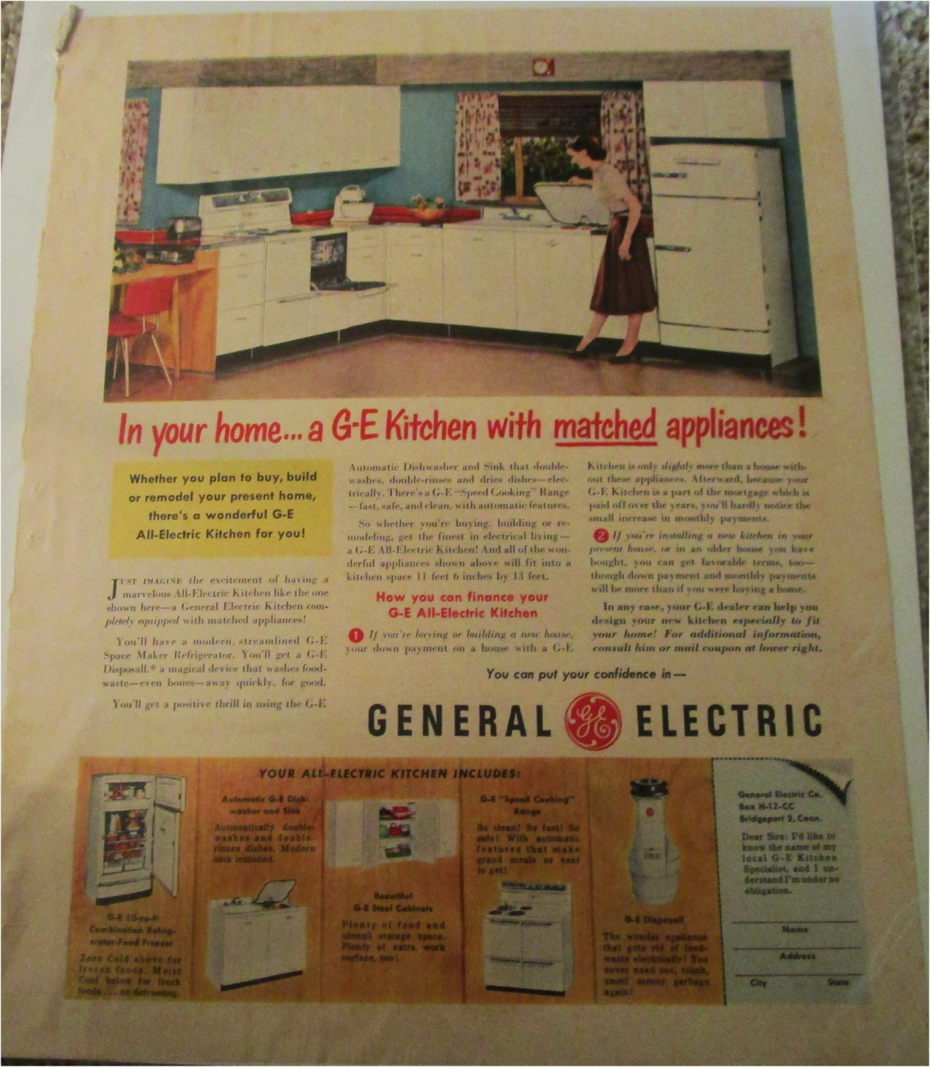 Ge Kitchen Appliances Ad