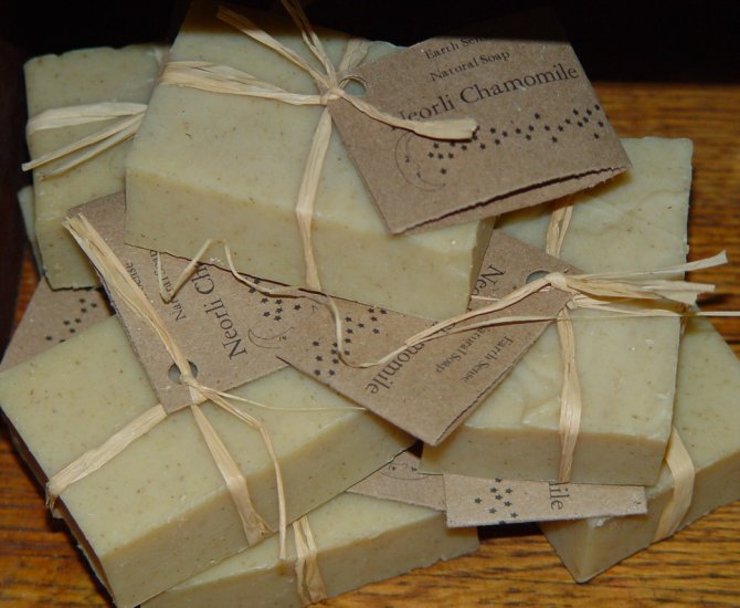 Natural Soap Chamomile Neorli 3 bars
