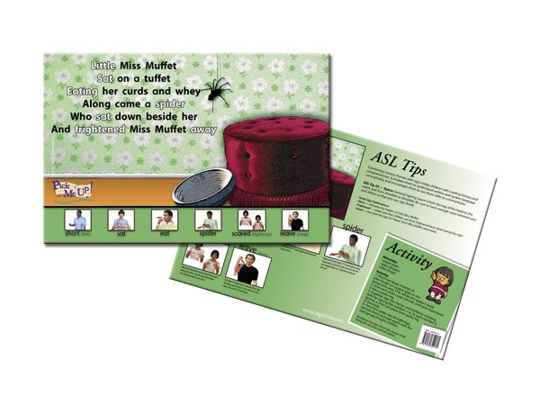 Nursery Rhyme Posters - Little Miss Muffet