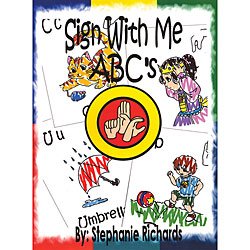 Sign With Me ABCs Coloring Book