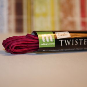 Twistel Scrapbook Yarn - Fuschia - Making Memories
