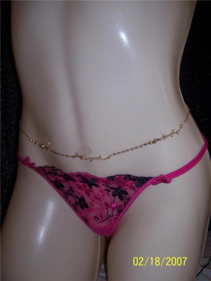2pc Eve Floral Vine Belly Chain & Anklet Set