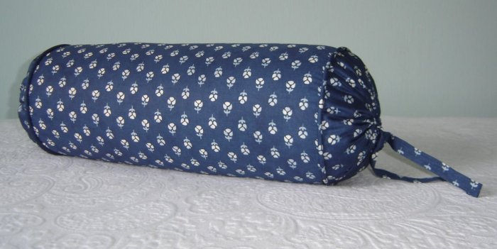 RALPH LAUREN CUSTOM 14"X6" COTE D'AZUR BOLSTER PILLOW