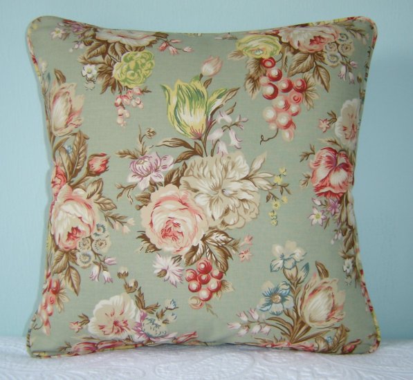 RALPH LAUREN CUSTOM 16X16 CHARLOTTE FLORAL PILLOW