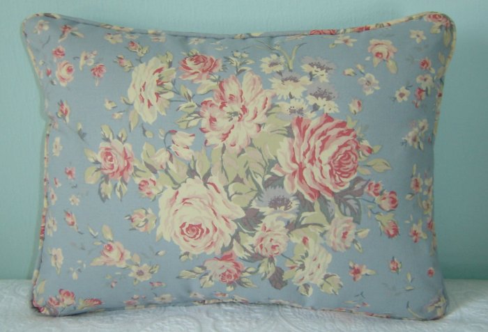 RALPH LAUREN CUSTOM 12X16 SHELTER ISLAND FLORAL PILLOW