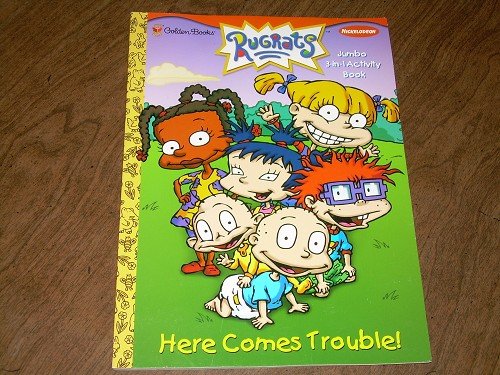 RUGRATS-HERE COMES TROUBLE!-3 IN 1 ACTIVITY BOOK