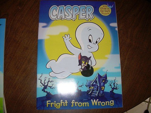 CASPER-FRIGHT FROM WRONG COLORING/ACTIVITY BOOK