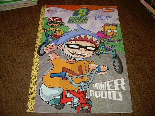 ROCKET POWER-POWER SQUID-COLORING BOOK WITH TATTOOS