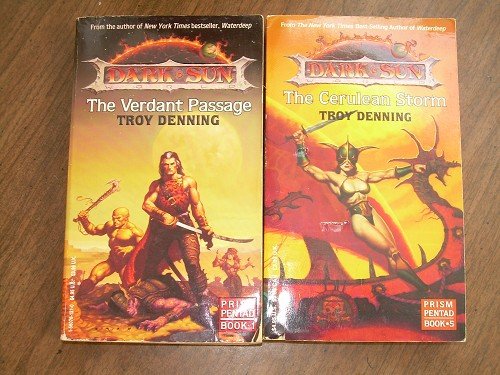 2 paperbacks by TROY DENNING-DARK SUN