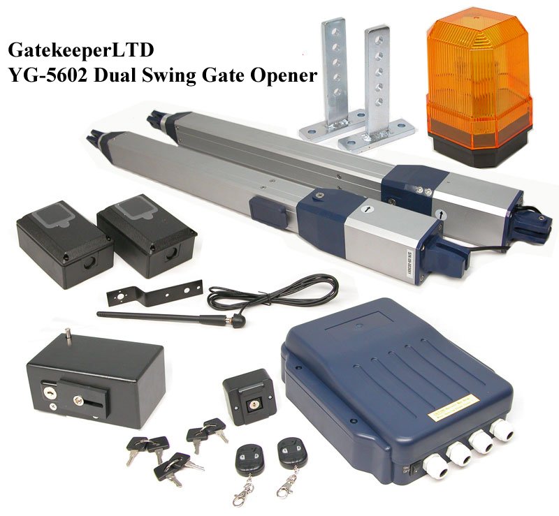 New Gatekeeper YG-5602 Dual Swing Gate Opener