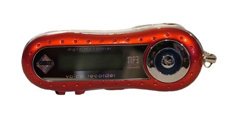 New Red or Silver MP3 Player 256 MB