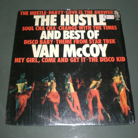 VAN McCOY , THE HUSTLE AND THE BEST OF ( Funk/Soul Vinyl Record LP )