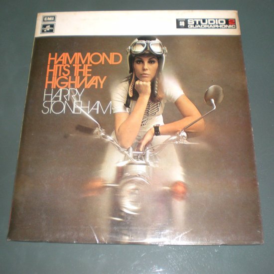 HARRY STONEHAM, hammond hits the highway ( UK Exotica Vinyl Record LP )