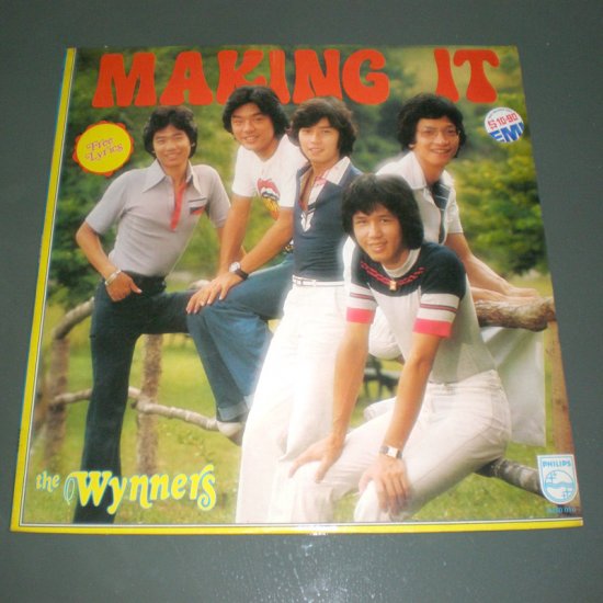 THE WYNNERS : MAKING IT ( Hong Kong English Pop VINYL RECORD LP )