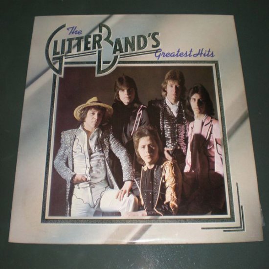 THE GLITTER BANDS, Greatest Hits ( UK Glam Rock Vinyl Record LP )