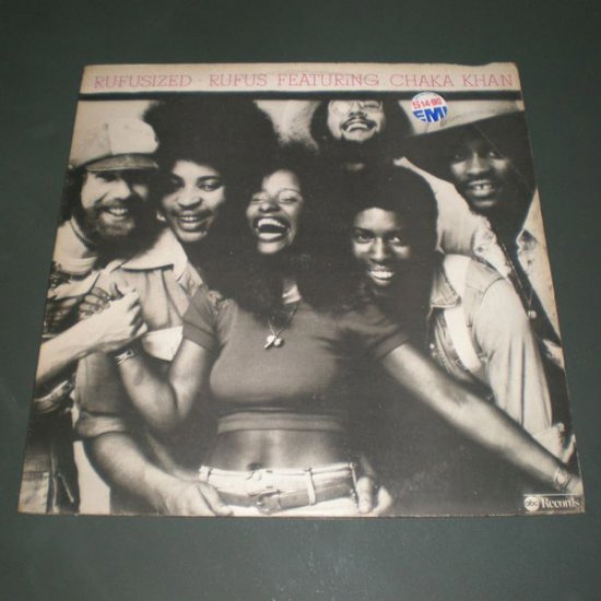 RUFUS featuring CHAKA KHAN : RUFUSIZED ( R&B Soul Vinyl Record LP )
