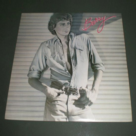 BARRY MANILOW : BARRY ( US PoP Rock Vinyl Record LP )