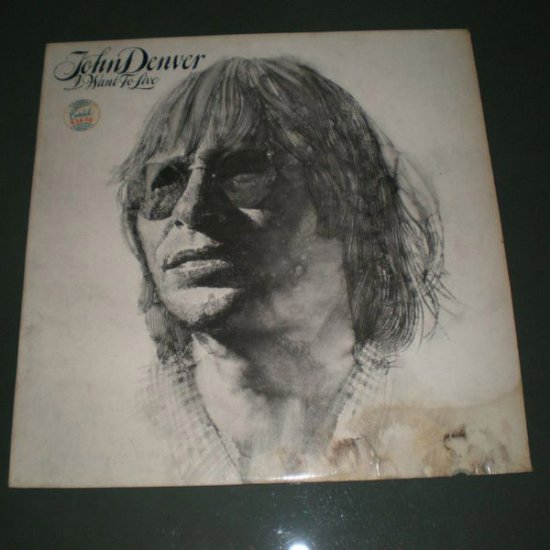 JOHN DENVER : I WANT TO LIVE ( Country Vinyl Record LP )