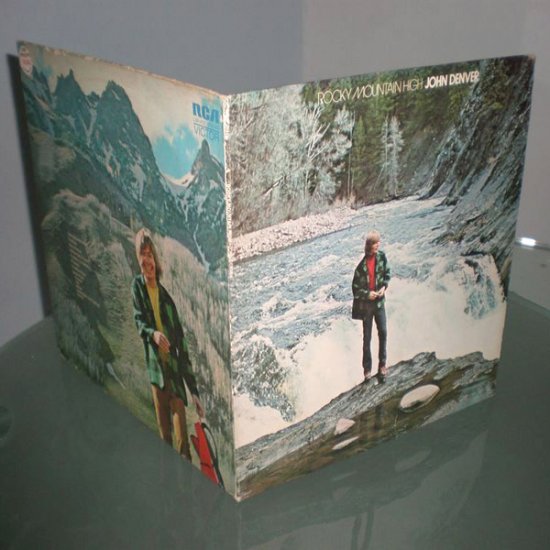 JOHN DENVER : Rocky Mountain High ( US Folk Rock Vinyl Record LP )