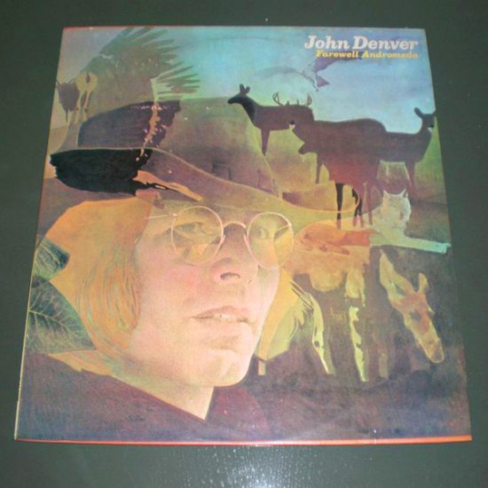 JOHN DENVER : FAREWELL ANDROMEDA ( US FOLK ROCK Vinyl Record LP )