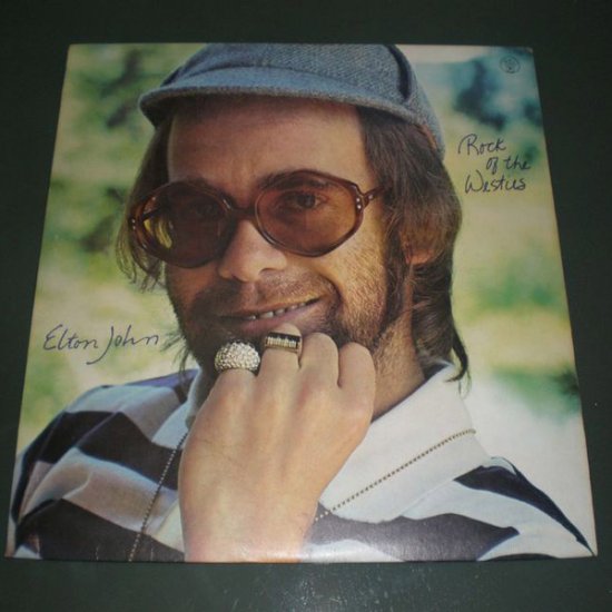 ELTON JOHN : ROCK OF THE WESTIES ( UK Rock Vinyl Record LP )