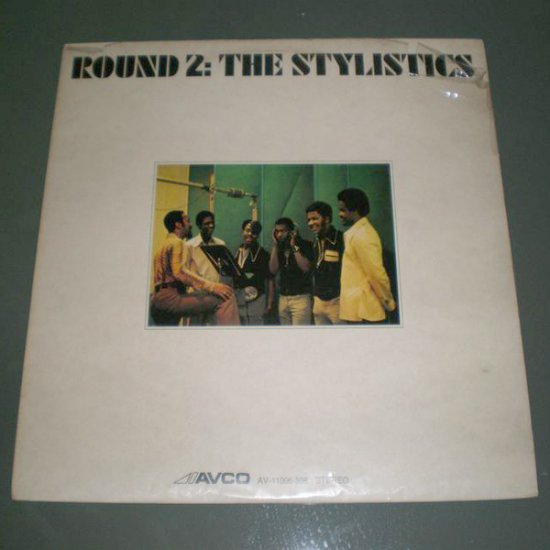 THE STYLISTICS : ROUND 2 ( Funk , Soul Vinyl Record LP )