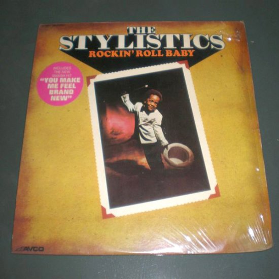 THE STYLISTICS : ROCKIN' ROLL BABY ( Funk Soul Vinyl Record LP )