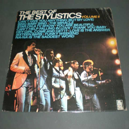 THE STYLISTICS : THE BEST OF, VOL. 2 ( U.S Funk Soul Vinyl Record LP )