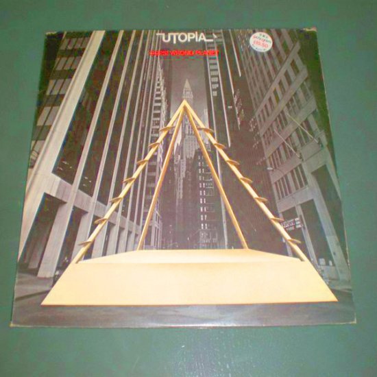 UTOPIA : OOPS! WRONG PLANET ( U.S Pop Rock Vinyl Record LP )