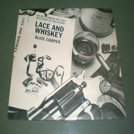 ALICE COOPER : LACE AND WHISKEY ( U.S Rock Vinyl Record LP )