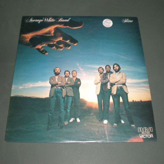 AVERAGE WHITE BAND : SHINE ( Funk R&B Vinyl Record LP )