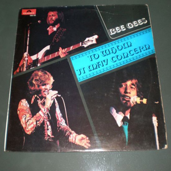 BEE GEES : TO WHOM IT MAY CONCERN ( Rock Pop Vinyl Record LP )
