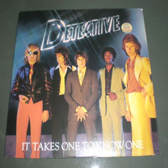 DETECTIVE : IT TAKE ONE TO KNOW ONE ( SEALED ) ROCK Vinyl Record LP