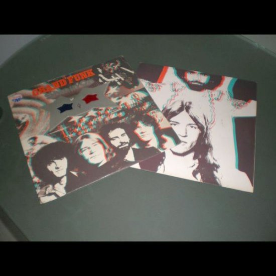 GRAND FUNK : SHININ' ON ( 1974 Rock Vinyl Record LP )